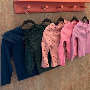 Girls 5T Long Sleeve Lot